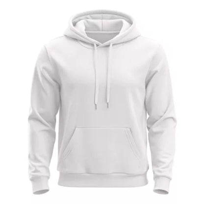 Moletom Unissex Flanelado Canguru com Capuz de Algodão